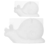 SUPVOX Moules en Silicone pour Résine Époxy Escargots Lot de 2 Moules pour Moulage Flexible Adaptés Création Décorations Artisanales
