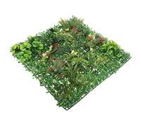 SUPVOX Mur Végétal Artificiel Décoration Murale Végétale Panneau Décoratif De Gazon Artificiel Arrière-plan Végétal Décoration De Haie Murale