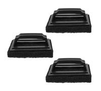 SUPVOX Nettoyant Barbecue 3pcs Brosse pour Barbecue en PP et Éponge, Accessoire de Nettoyage Rapide pour Gril Extérieur Cuisine, Brosse de Nettoyage pour Gril