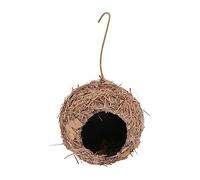 SUPVOX Nichoir Suspendu Décoratif Paille Tressée pour Extérieur Abri Naturel pour Oiseaux Protection Intempéries Décoration Jardin et Paysage Végétal