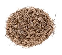 SUPVOX Nid Oiseau Rotin Décoratif Modèle Artisanal Réaliste pour Décoration Jardin et Maison Ornement Naturel pour Intérieur et Extérieur