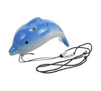 SUPVOX Ocarina Céramique Six Dauphin Instrument de Musique pour Débutants Petit Ocarina Décoratif et Robuste