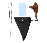 SUPVOX Ocarina Traditionnel C Moyen Durable et Portable Instrument Dinitiation avec Tutoriel Sac et Cordon