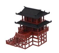 SUPVOX Ornement Miniature de Pavillon Suspendu Grand Format, Décoration de Paysage Miniature pour Jardin Zen, Figurine D'aquarium et Bonsaï, Accessoire Décoratif Asiatique pour Extérieur