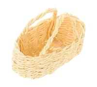 SUPVOX Ornement Tissé pour Maison de Poupée Panier de Rangement Décoratif et Écologique
