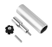 SUPVOX Outil D’Installation D’Écrou Étoile Vélo en Acier et Alliage D’Aluminium Kit D’Outil de Pose pour Fourche 286 MM Accessoire Polyvalent pour Entretien et Montage Casque Vélo