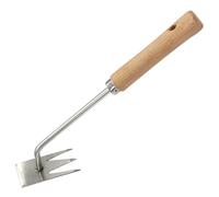 SUPVOX Outil de Désherbage Manuel Ergonomique avec Fourche Acier Inoxydable et Multifonction pour Jardinage et Retrait des Mauvaises