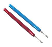 SUPVOX Outil de Retrait d'Aiguilles de Montre en Acier Carbone Robuste, Levier Précis pour Horlogers Professionnels et Amateurs, Kit de Réparation Spatule et Tampon pour Cadran, Usage