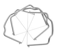 SUPVOX Outils Cuisine Trancheuse Fromage 4 Pièces en Acier Inoxydable pour Découpe Précise de Fromage à Pâte Semi-Dure