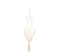 SUPVOX Panier Corde Tressée pour Chat Nid Suspendu Tissé Main Hamac Rond Semi-fermé pour Et Chats Style