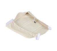 SUPVOX Panier de Rangement pour Poussette Bébé, Tissu Oxford Beige, Grand Format 45x38x20 Cm, Espace de Stockage Supplémentaire Poche Inférieure Anti-chute, Accessoire Pratique