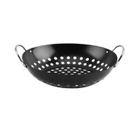 SUPVOX Panier Grillades Professionnel Inoxydable avec Revêtement Antiadhésif Bac Égouttoir pour Légumes et Viandes Accessoire Barbecue Polyvalent pour Maison et Extérieur