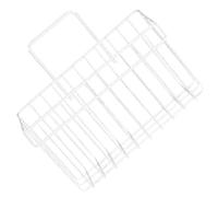 SUPVOX Panier Suspendu Multifonctionnel en Fil de Fer Blanc, Étagère de Rangement sans Perçage Cuisine et Salle de Bain, Support Évier Drainage, Organisateur Pratique pour Éponges