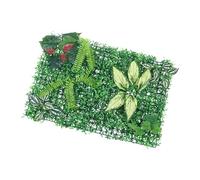 SUPVOX Panneau Mural Végétal Artificiel Pour Décoration Murale Extérieure Intérieure Haie Murale Plastique Toile De Fond Pour Mariage Bureau Maison
