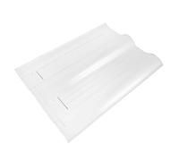 SUPVOX Panneaux de Toiture en Polycarbonate Transparent 300x400mm Épaisseur 4mm, Tuiles Résistantes aux Chocs pour Serrage et Véranda, Plaques de Remplacement Légères et Solide