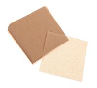 SUPVOX Papier Sulfurisé Carré pour Galettes 10x10 Cm, Lot de 100 Feuilles Naturelles, Antiadhésif et Résistant à L'huile, pour Cuisson au Four, Sandwichs, Barbecue et Restauration
