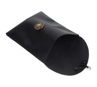 SUPVOX Paquet Banane Médiéval en Cuir PU Noir Pochette de Cosplay Renaissance Légère et Résistante Accessoire Costume Larp pour Soirées Costumées et Fêtes D’Halloween 1 Pièce