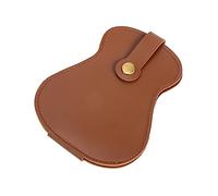 SUPVOX Paquet de Rangement Pliable en PU Médiators de Guitare Pochette Portable Organisateur Pratique pour Accessoires de Guitare Protection Les Rayures