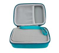 SUPVOX Paquet de Rangement pour Médiators de Guitare Portable Étui Rigide en EVA Vert Lac Organisateur Compact pour Accessoires de Guitare Pochette Pratique pour Stockage et Transport