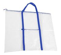 SUPVOX Paquet de Rangement pour Tableau Affichage en Plastique Bleu avec Compartiment Séparé pour Classification et Design Simple pour Stockage D'œuvres d'art