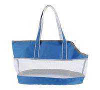 SUPVOX Paquet de Transport pour Chat Grosse Taille en Nylon Respirant Bleu Ciel Paquet Portable Léger et Ventilé pour Animaux de Compagnie pour Voyage Randonnée et Sorties en Plein