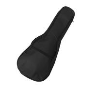 SUPVOX Paquet pour Ukulélé 23 Pouces Doublé Et Imperméable Noir, Housse Matelassée en Éponge Sangle Latérale, Protection Renforcée pour Instruments à Cordes, Voyages Et Concerts