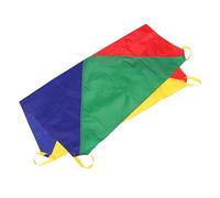 SUPVOX Parachute Arc-Ciel Garçon Fille Jeu Coopératif Extérieur Maternelle Activité Sensorielle Créative