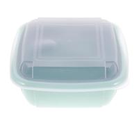 SUPVOX Passoire à Légumes Multifonctionnelle Bleue, Panier à Égouttage à Double Couche en Plastique, Accessoire Cuisine Suspendu pour Fruits et Rangement, 1 Pièce, Évier et Rangement