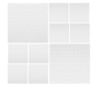 SUPVOX Pastilles Adhésives Transparentes Double Face Réutilisables, Rondes et Amovibles, sans Trace, pour Décoration Murale et Loisirs Créatifs