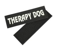 SUPVOX Patch Réfléchissant pour Harnais Et Gilet Chien, Autocollant Magique, Solide, Taille Unique, pour Activités Extérieures, Chiens D’Assistance Et Professionnels