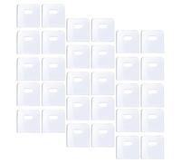 SUPVOX Patchs de Réparation pour Stores Verticaux 3 Cm, 50 Pcs Autocollants Adhésifs en Plastique, Accessoires Solide pour Lamelles Cassées, Outil Pratique pour Prolonger la Durée de Vie