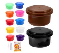 SUPVOX Pâte Modeler Ultralégère pour Garçon Fille Argile Colorée Couleurs Non Collante Sèche à Air Kit Complet avec Outils de Modelage Facile à Utiliser pour Activités Créatives et