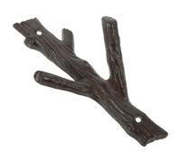 SUPVOX Patère Murale en Fonte Style Vintage Forme Branche D’arbre, Crochet Rétro Multifonctionnel Robuste pour Manteaux, Serviettes et Chapeaux, Rangement Mural Décoratif pour Salle