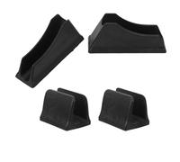 SUPVOX Patins Anti-Basculement pour Fauteuils de Bureau, Set de 4 Stabilisateurs Ergonomiques pour Pieds de Chaise Traîneau, Protection Antidérapante pour Sols Délicats en Bureau et
