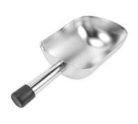 SUPVOX Pelle à Glace Inoxydable Petite Taille, Cuillère Double Embouchure Résistante, Ustensile la Cuisine Multifonction pour Fruits Secs, Farine et Grains, Usage Maison, Bar