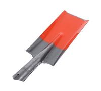 SUPVOX Pelle de Jardin en Fer Solide Manche Orange Ergonomique, Outil de Jardinage pour Travaux de Jardin Économisant L'énergie Bavures