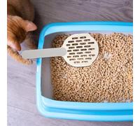 SUPVOX Pelle Litière Chat Solide Abs Large Bouche pour Facile Kit Nettoyage Chat avec Support Stable Confortable à