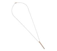 SUPVOX Pendentif Urne Cinéraire Cylindrique en Acier Inoxydable Rose Doré Collier Porte-Cendres Compartiment Ouvrable Bijou Commémoratif pour Souvenir Intime à Porter Cou