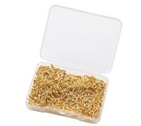 SUPVOX Pendentifs Décoratifs en Fer Forgé Doré, 300 Pièces, Accessoires de Bijouterie DIY pour Fabrication de Bracelets, Colliers et Boucles D'oreilles, Matériel Polyvalent pour Loisirs