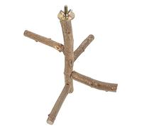 SUPVOX Perchoir Naturel pour Oiseaux Accessoire de Cage pour Perroquets Support de Jeu Exercice pour Volatiles