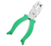 SUPVOX Perforatrice Seul Trou Triangulaire en Métal, Pince Manuelle Compacte pour Papier, Carton et Cuir, Outil de Loisirs Créatifs pour Bureau et Scrapbooking, Ergonomique et Facile