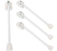 SUPVOX Pieds de Table Pliables en Métal Blanc, Lot de 4, Robustes