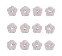 SUPVOX Pierre à Mâcher Minérale Volcanique pour Petits Animaux, Jouets à Mâcher pour Hamster Et Lapin, 12 Pièces 4x2 Cm, Riche en Calcium Naturel, Accessoire Dentaire pour Rongeurs, Soin des Dents