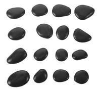 SUPVOX Pierres de cuisson naturelles de rivière de 1 kg, galets de rétention de chaleur de 2 à 3 cm pour griller des steaks de table, ensemble de pierres non revêtues pour barbecue extérieur et