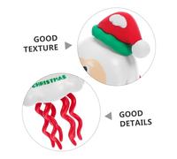 SUPVOX Pieuvre Dansante à Remonter Thème Père Noël pour Fêtes de Noël Préféré Garçon Fille pour Sacs Cadeaux et Statuette Horloge pour Fête Scolaire
