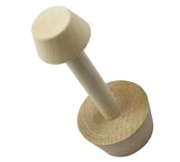 SUPVOX Pilon à Tarte en Bois Moule à Tartelettes et Bourreuse de Pâtisserie Conception Multifonctionnelle pour Fonds de Tarte Précis Bois Solide pour Mini-Muffins et Maison