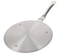 SUPVOX Plaque Diffuseur de Chaleur en Acier Inoxydable 20, Adaptateur pour Plaque Induction, Disque Convertisseur de Chaleur, Accessoire la Cuisine Compatible, Cuisson Uniforme,