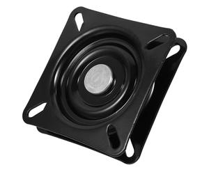 SUPVOX Plaque Pivotante Métallique 100 MM pour Tabouret de Bar et Vitrine, Mécanisme à Roulement à Billes Complet, Adapté aux Meubles Pivotants et Sièges Rotatifs