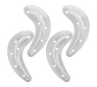 SUPVOX Plaques Métalliques Antidérapantes pour Talonnettes Métalliques Kit de Remplacement de Talon de Chaussure Outils de Réparation Protections Solide pour Bottes et