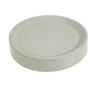 SUPVOX Plateau à roulettes pour Pots De Fleurs Mobile, Support Pot Transportable, Diamètre 19,5 Cm, Plastique Solide, Plateau Rond avec Bac d'eau Intégré, Jardin Balcon Plantes